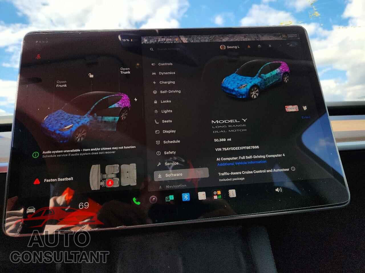 TESLA MODEL Y 2023 - 7SAYGDEEXPF867866