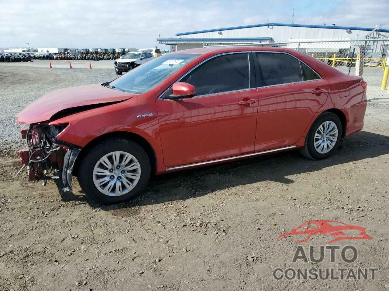 TOYOTA CAMRY 2012 - 4T1BD1FK9CU034667