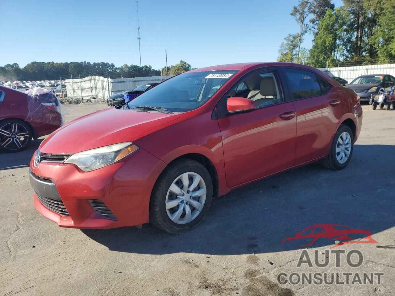 TOYOTA COROLLA 2016 - 2T1BURHEXGC683892