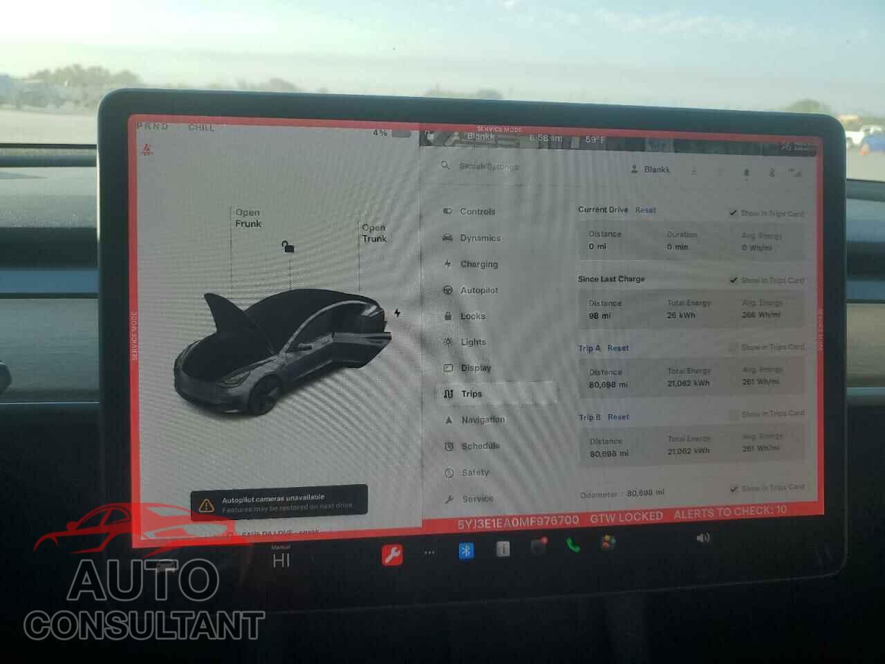 TESLA MODEL 3 2021 - 5YJ3E1EA0MF976700