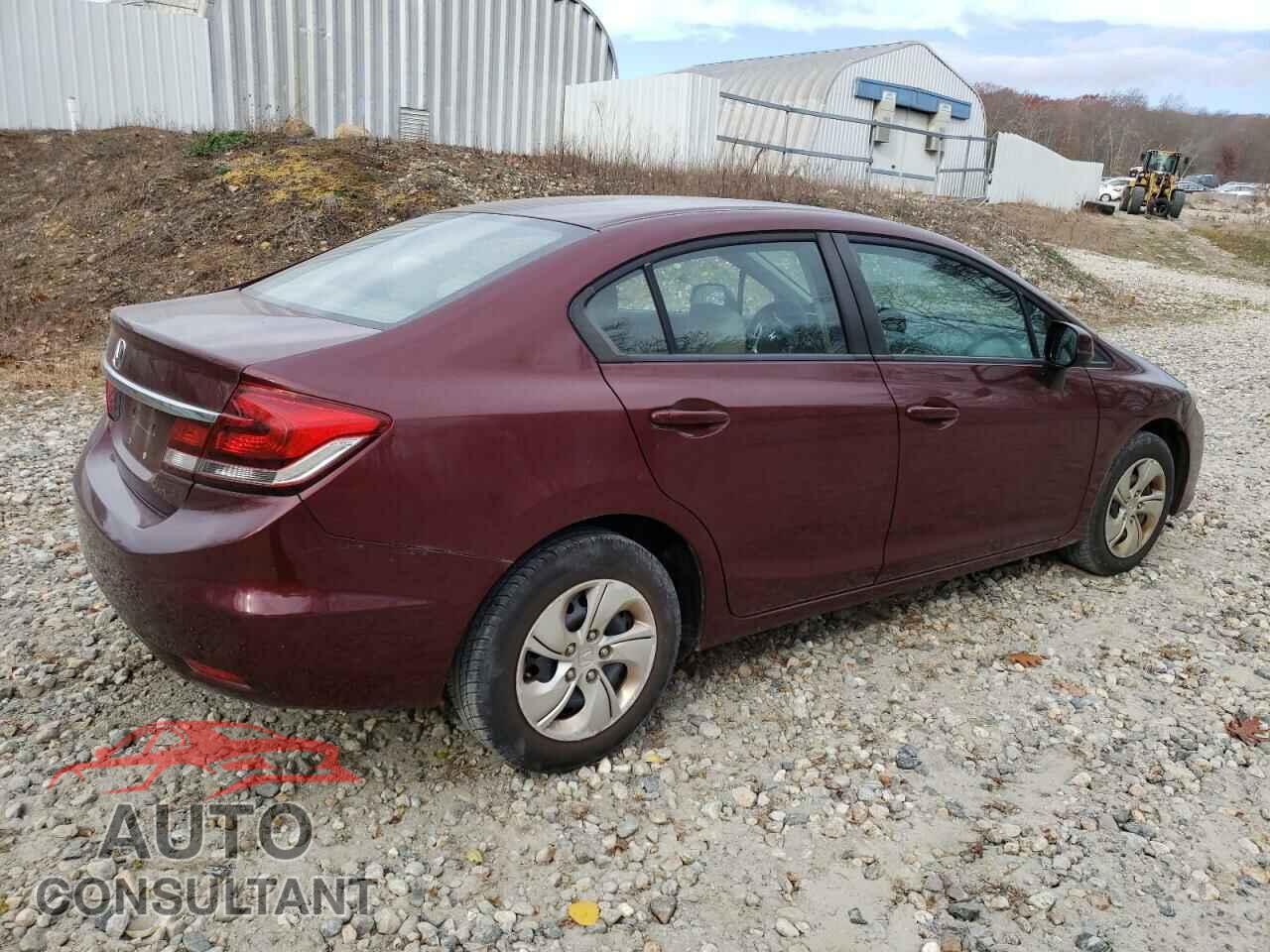 HONDA CIVIC 2013 - 2HGFB2F55DH563437