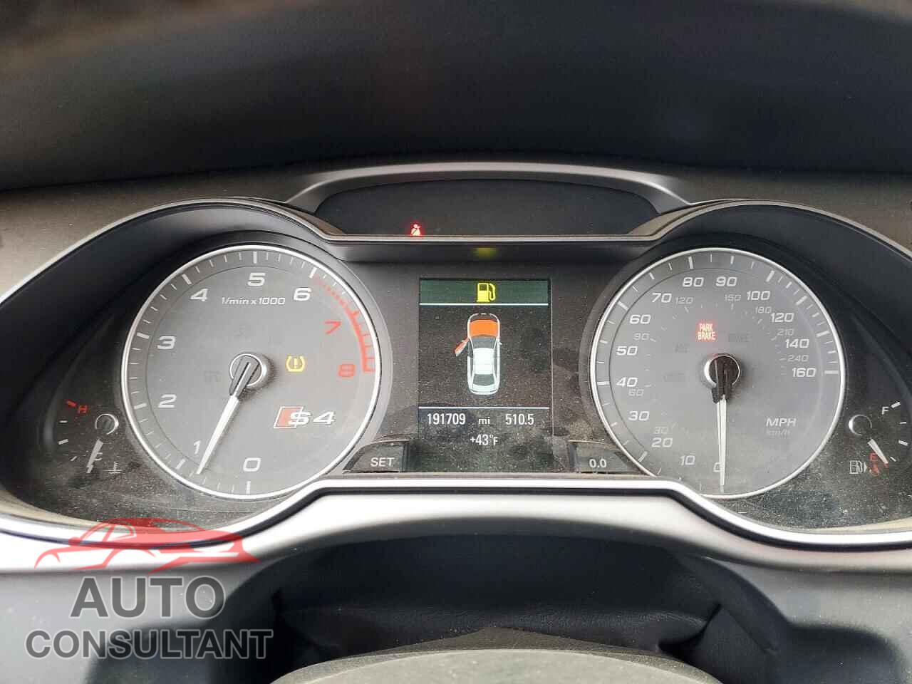 AUDI S4/RS4 2014 - WAUDGAFL7EA097345