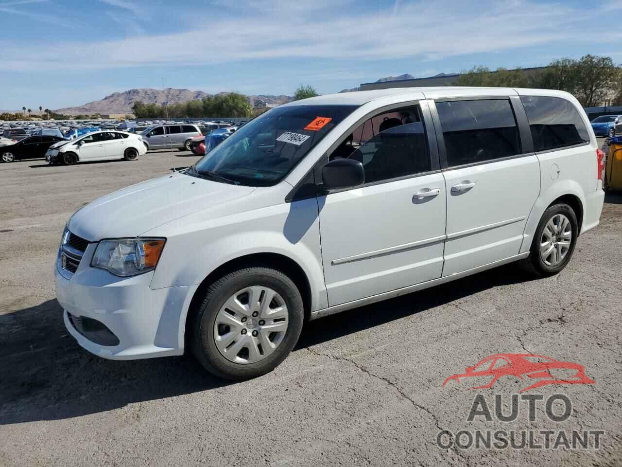 DODGE CARAVAN 2016 - 2C4RDGBG2GR318362