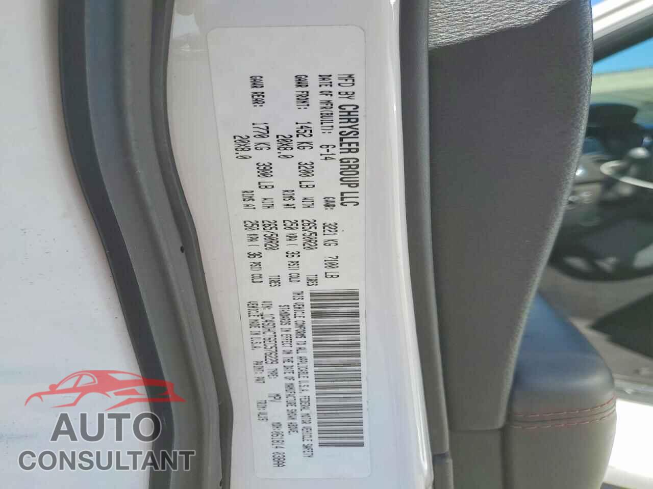 DODGE DURANGO 2014 - 1C4SDHCT6EC576229