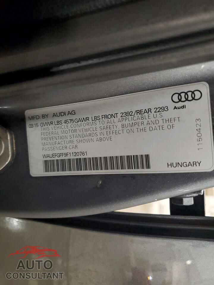 AUDI A3 2015 - WAUEFGFF9F1120761