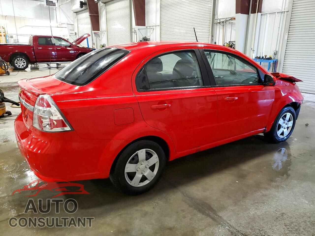 CHEVROLET AVEO 2011 - KL1TD5DE8BB139621