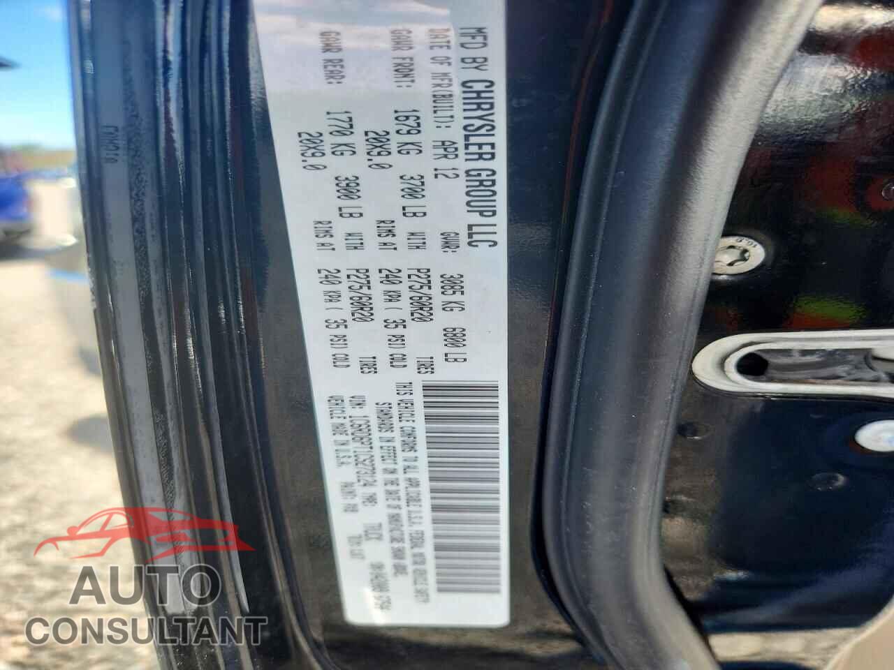 DODGE RAM 1500 2012 - 1C6RD6PT1CS273124