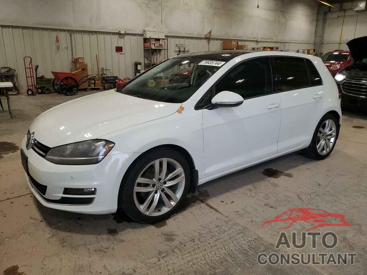 VOLKSWAGEN GOLF 2015 - 3VW2A7AU8FM021567