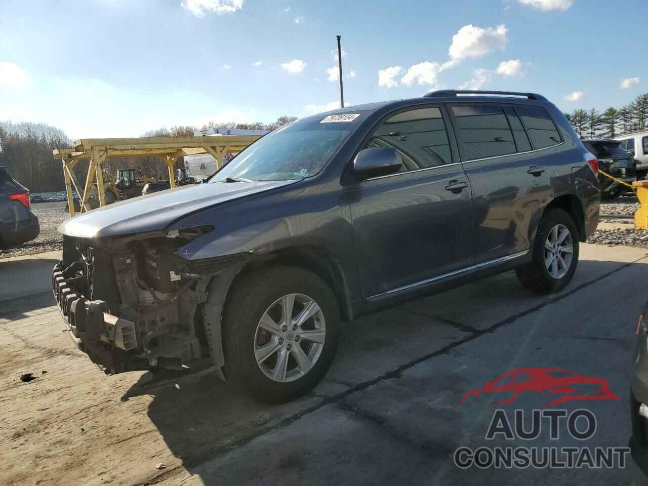 TOYOTA HIGHLANDER 2013 - 5TDBK3EH5DS187516