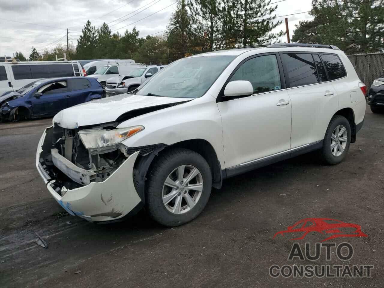 TOYOTA HIGHLANDER 2012 - 5TDBK3EH2CS164967