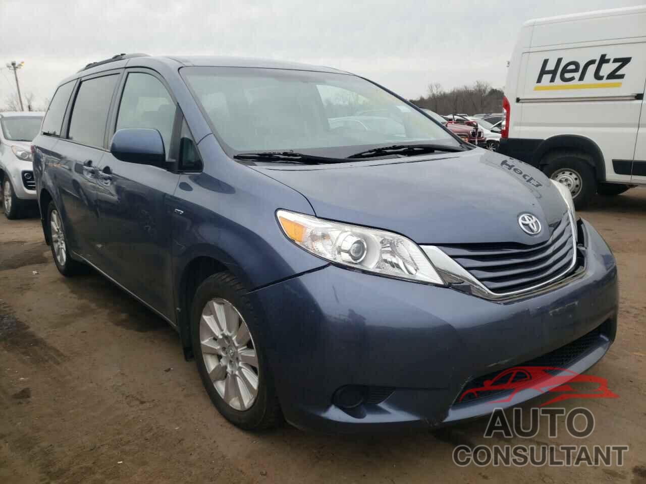 TOYOTA SIENNA 2016 - 5TDJK3DC2GS134987