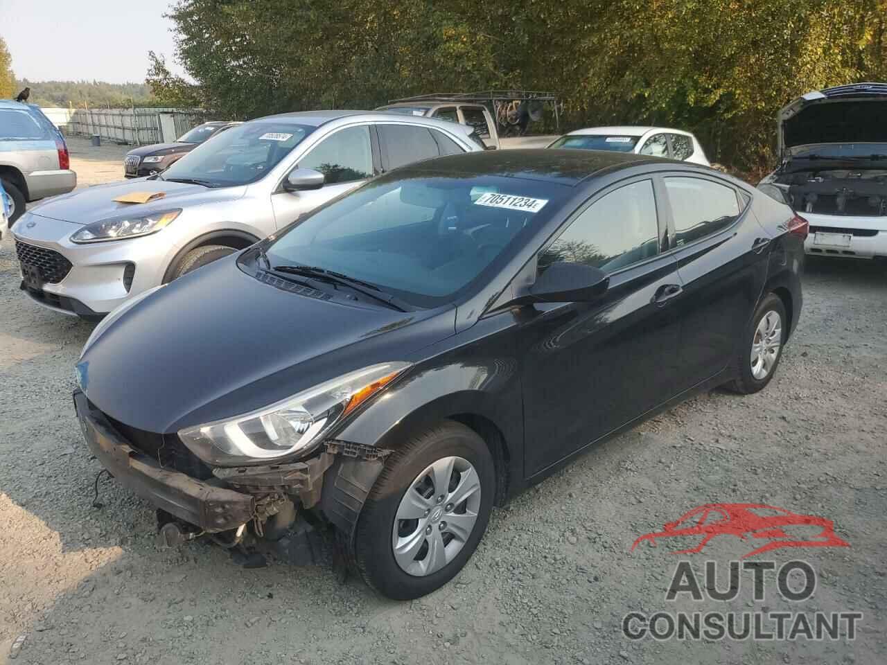 HYUNDAI ELANTRA 2016 - 5NPDH4AE4GH676461