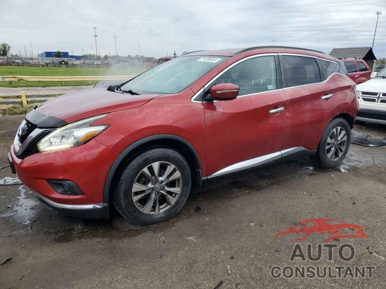 NISSAN MURANO 2015 - 5N1AZ2MHXFN246017