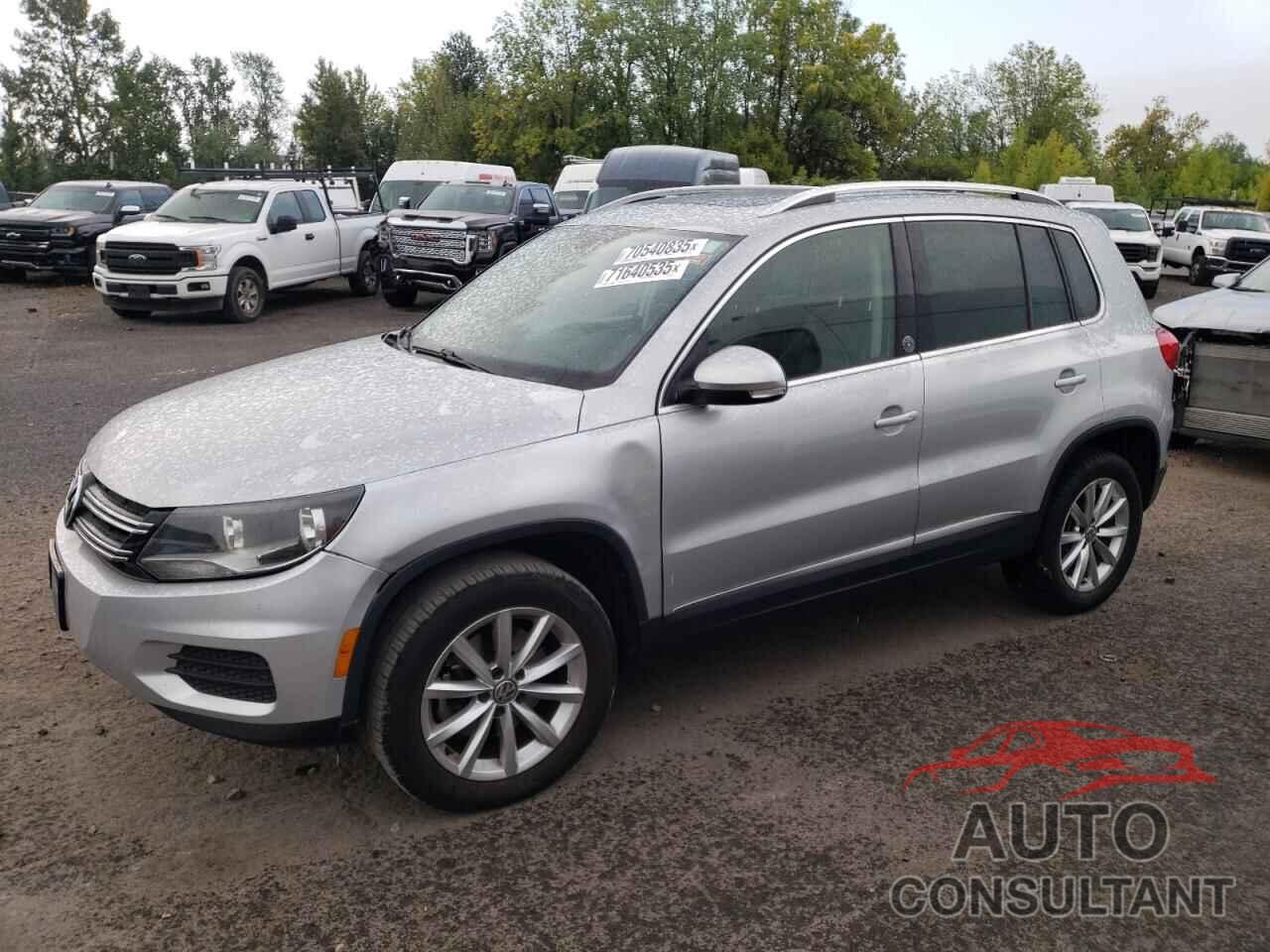 VOLKSWAGEN TIGUAN 2017 - WVGSV7AXXHW502422