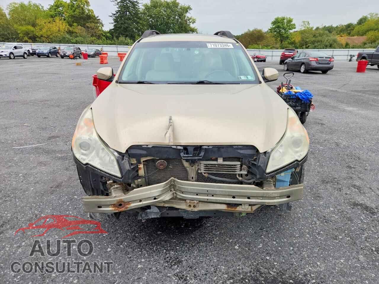 SUBARU OUTBACK 2010 - 4S4BRBKC1A3343610
