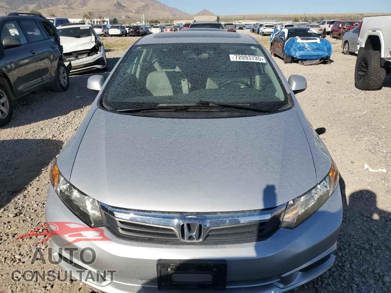 HONDA CIVIC 2012 - 2HGFB2F93CH510124