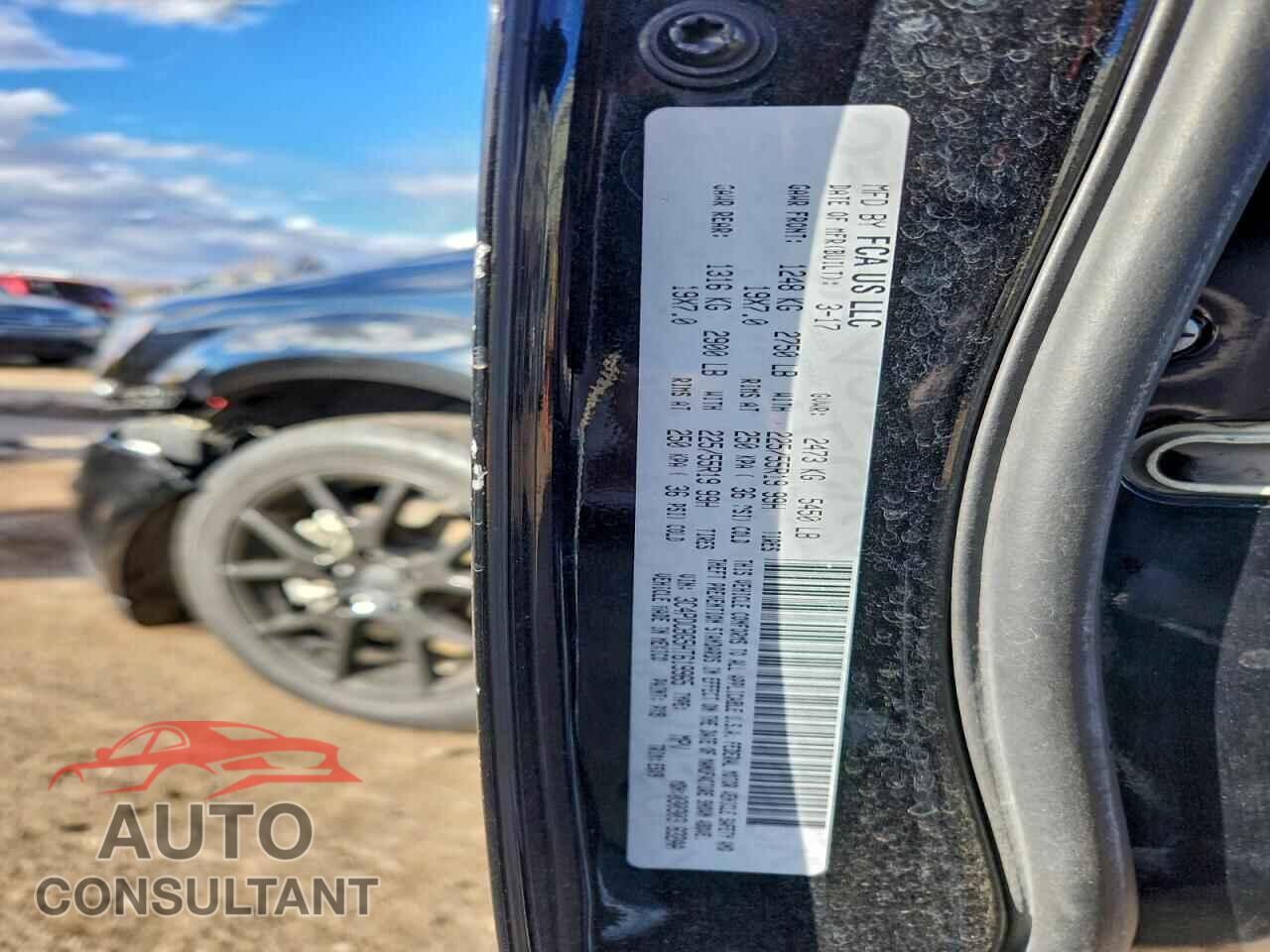 DODGE JOURNEY 2017 - 3C4PDCBG5HT619965