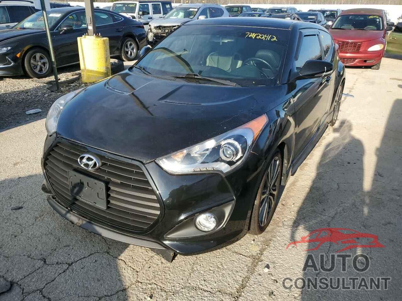 HYUNDAI VELOSTER 2016 - KMHTC6AE9GU302533