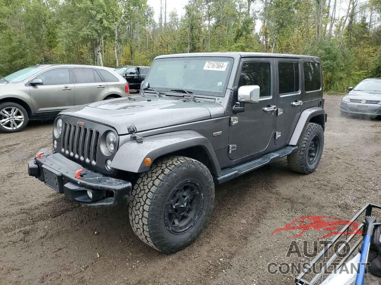 JEEP WRANGLER 2017 - 1C4BJWEG8HL533660