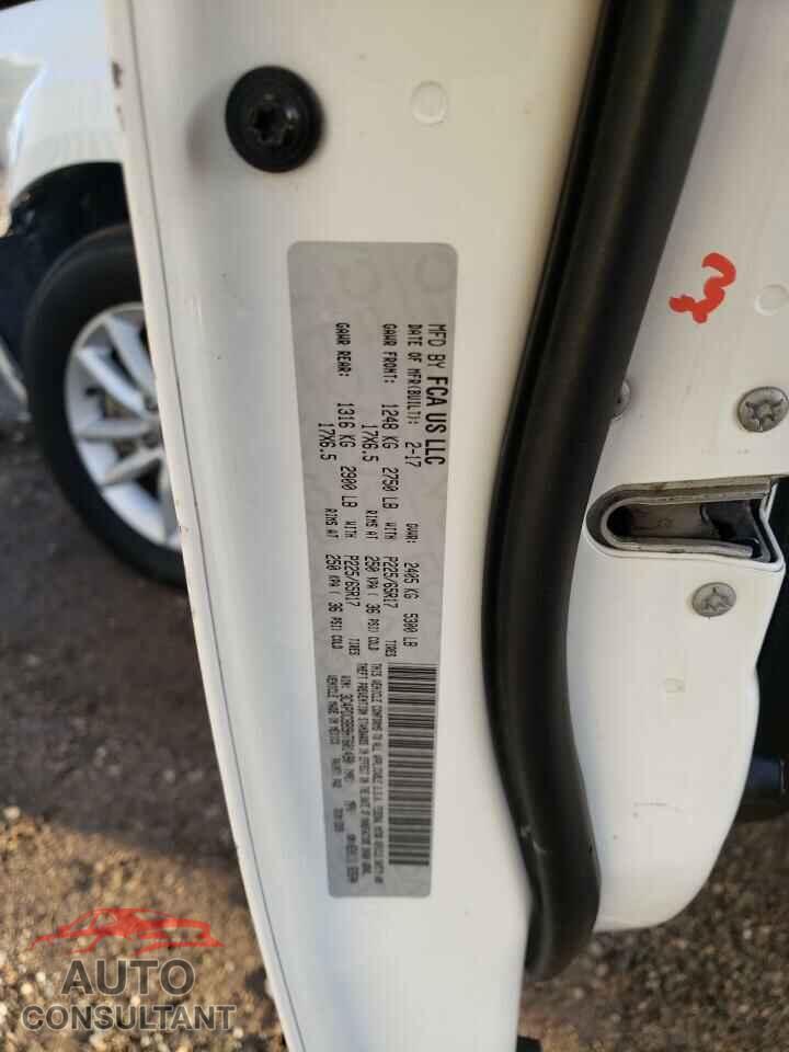DODGE JOURNEY 2017 - 3C4PDCBB9HT601490