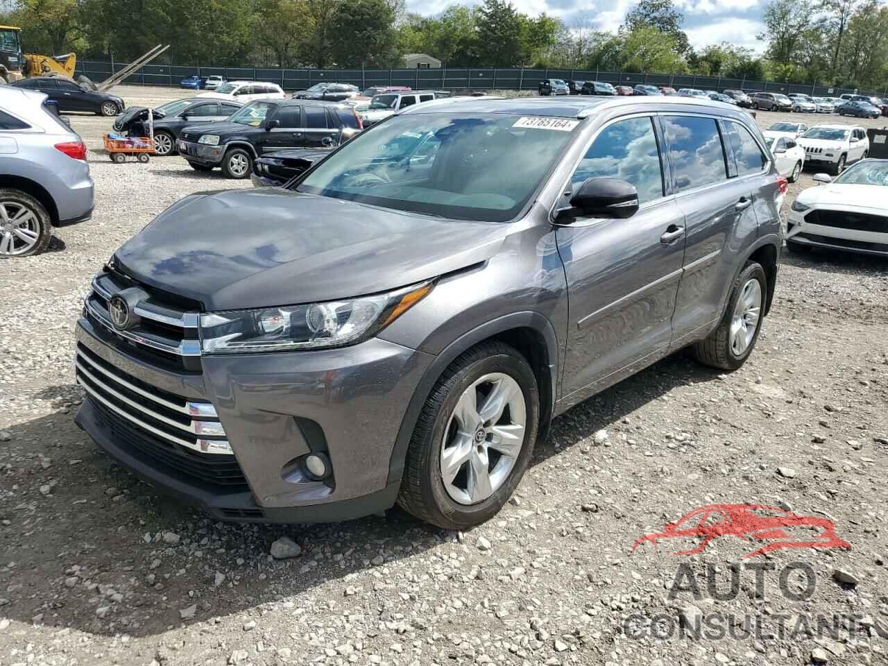 TOYOTA HIGHLANDER 2017 - 5TDDZRFH7HS407993