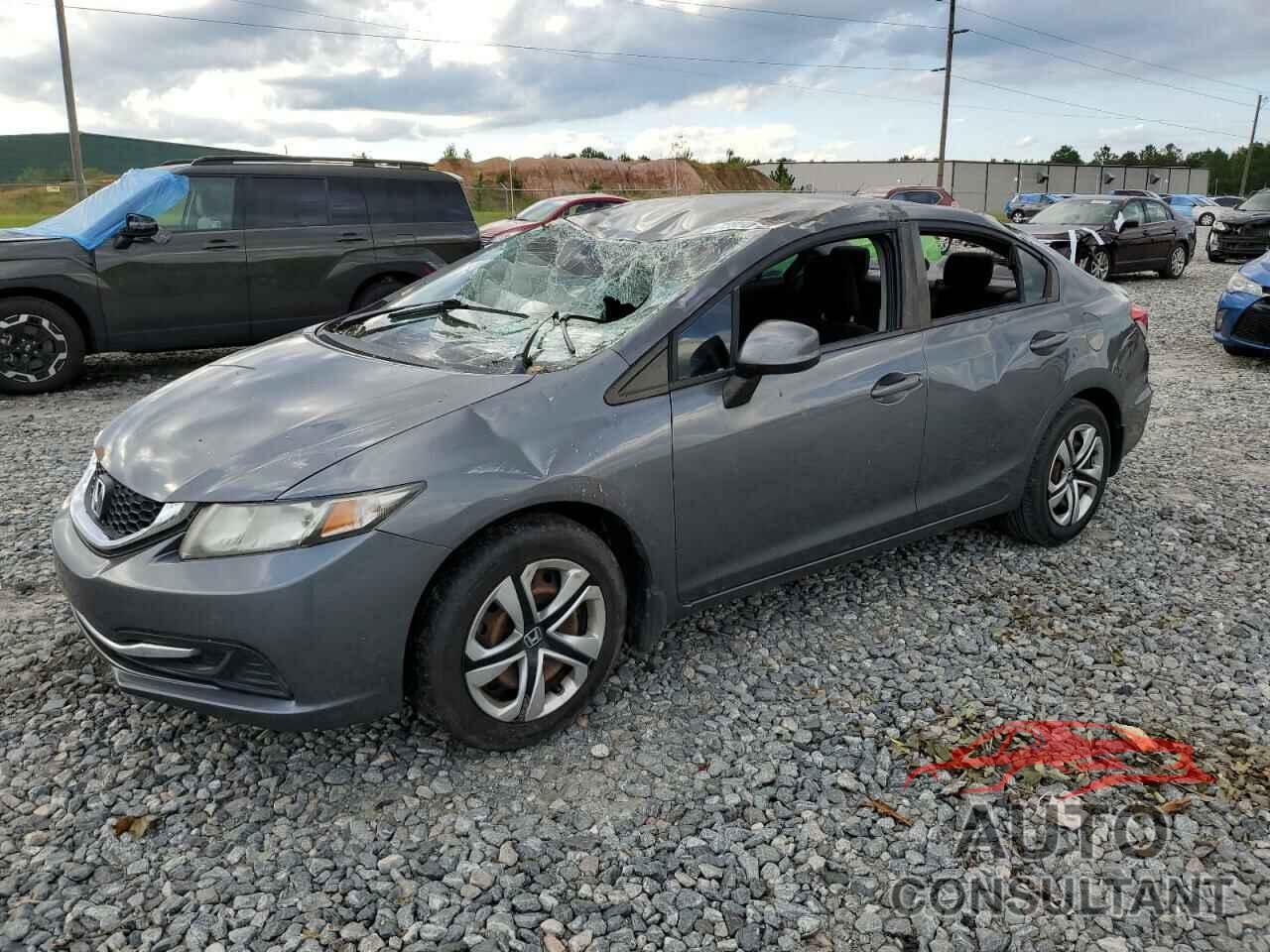 HONDA CIVIC 2013 - 19XFB2F58DE013644