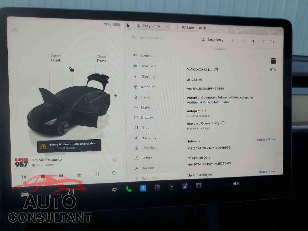 TESLA MODEL 3 2023 - 5YJ3E1EA3PF434544
