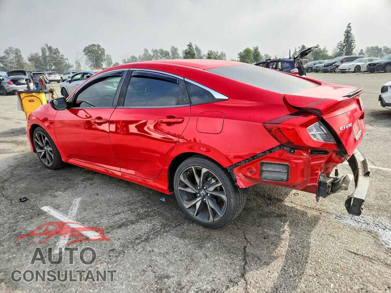 HONDA CIVIC 2019 - 2HGFC2F89KH524676