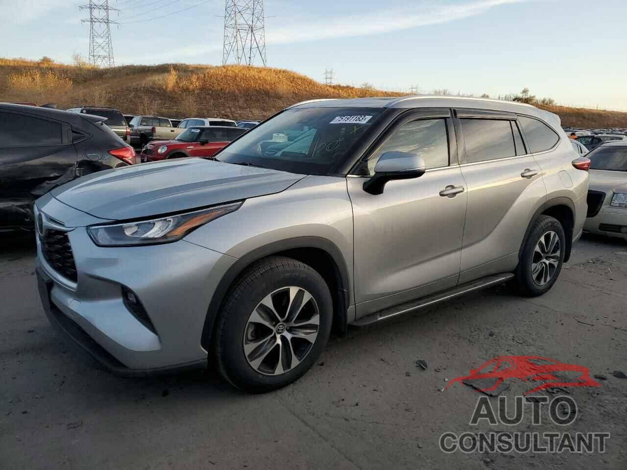 TOYOTA HIGHLANDER 2020 - 5TDGZRBH8LS000406