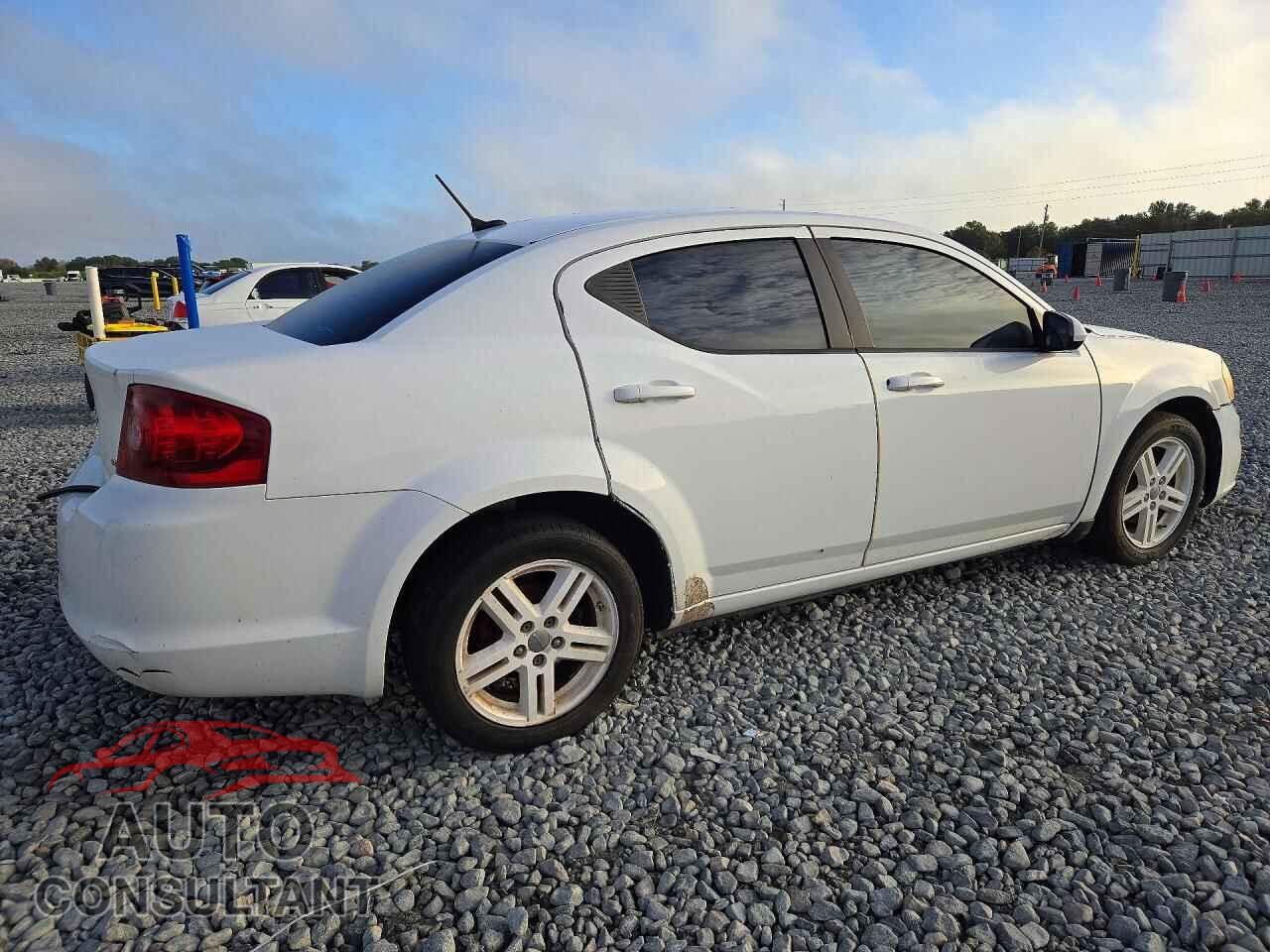 DODGE AVENGER 2012 - 1C3CDZCB7CN196503