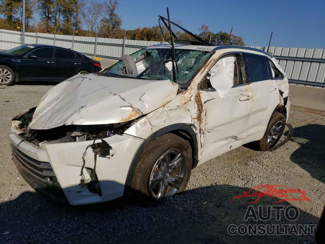 TOYOTA HIGHLANDER 2017 - 5TDYZRFH1HS228933