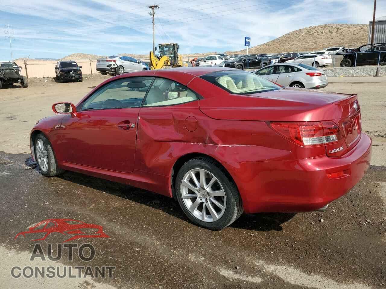 LEXUS IS 2010 - JTHFF2C25A2508485