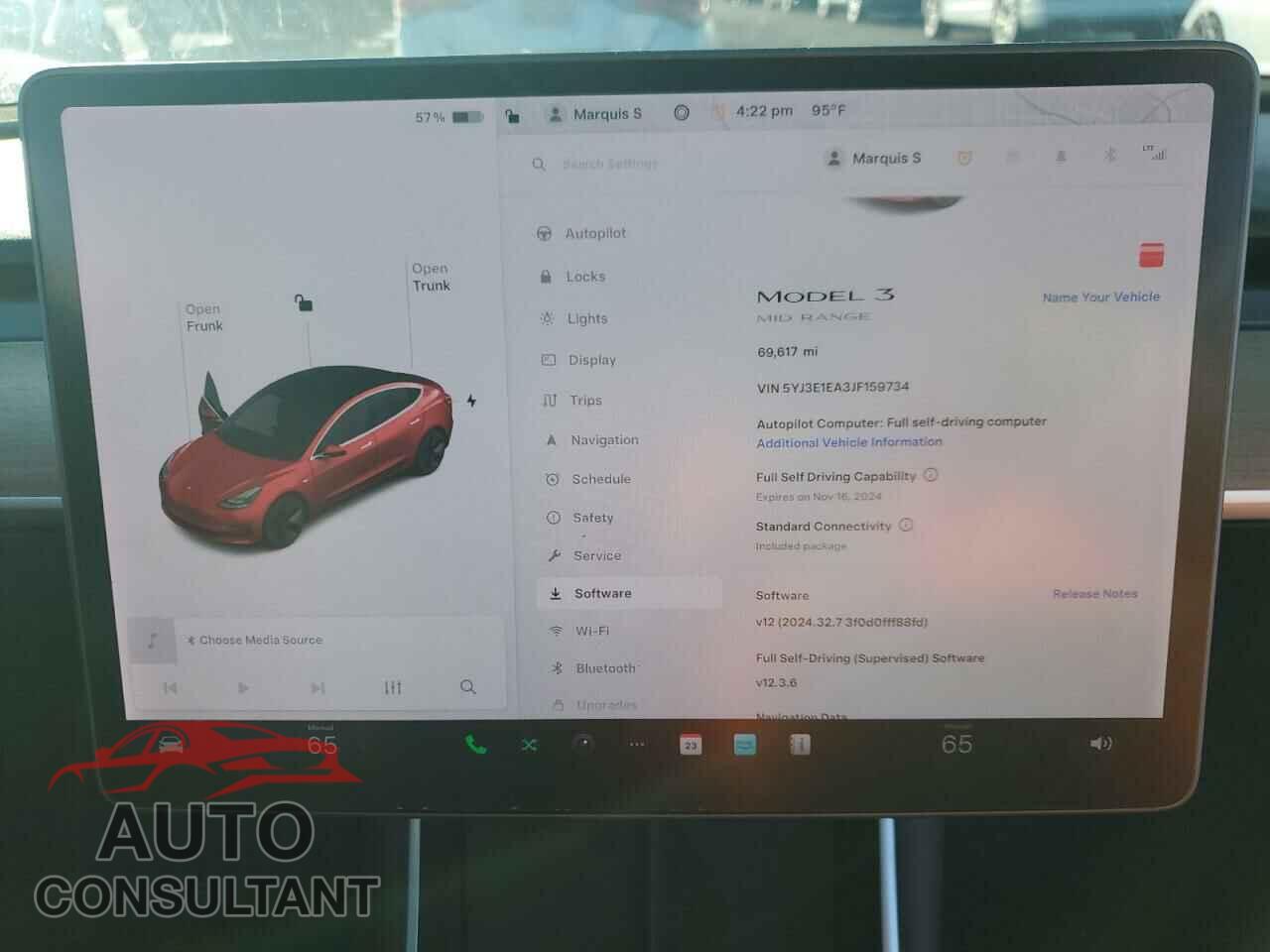 TESLA MODEL 3 2018 - 5YJ3E1EA3JF159734