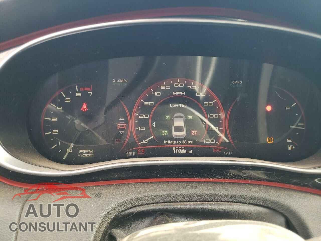 DODGE DART 2015 - 1C3CDFDH7FD252886