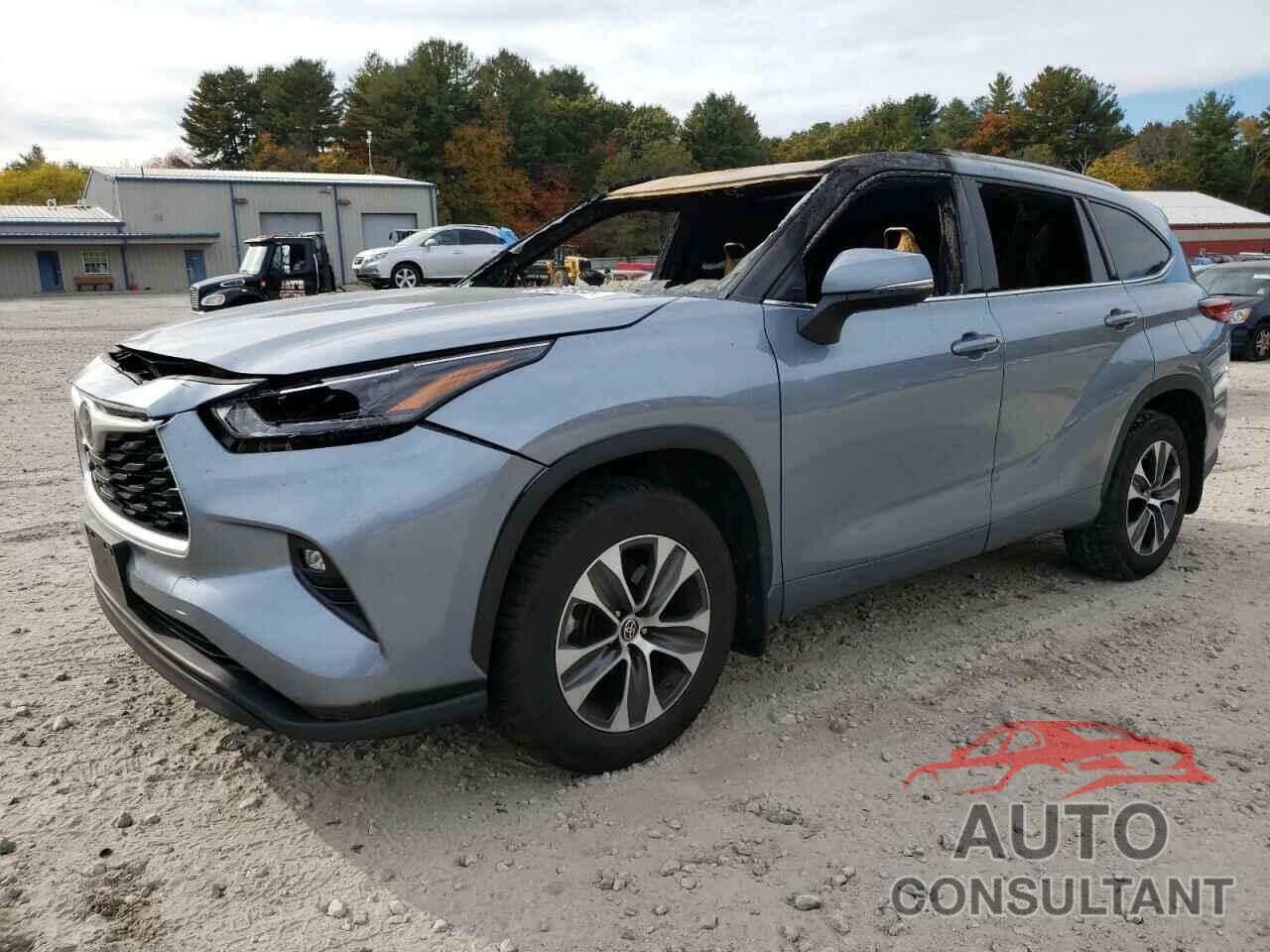 TOYOTA HIGHLANDER 2022 - 5TDGZRBH2NS244586
