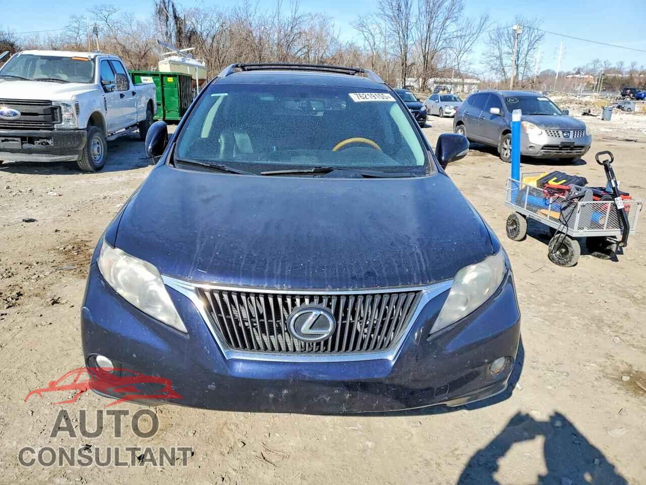 LEXUS RX350 2010 - 2T2BK1BA4AC043385