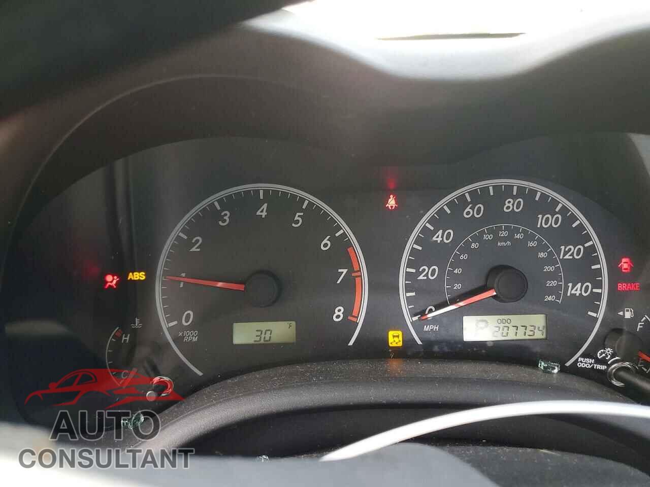 TOYOTA COROLLA 2012 - 2T1BU4EEXCC871586