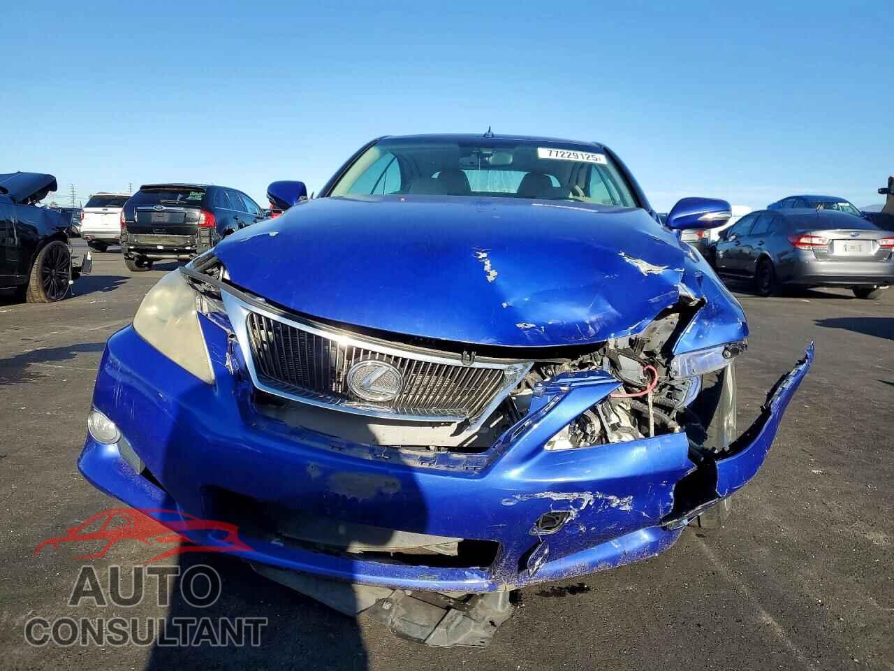 LEXUS IS 2010 - JTHFF2C21A2508662