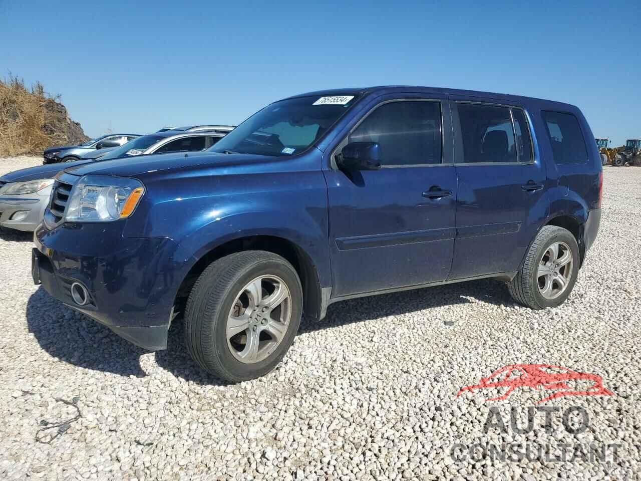 HONDA PILOT 2013 - 5FNYF3H74DB029027