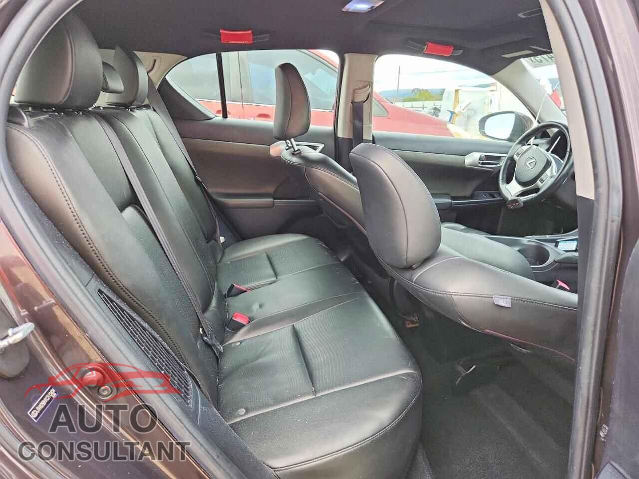LEXUS CT 200 2012 - JTHKD5BH1C2112424