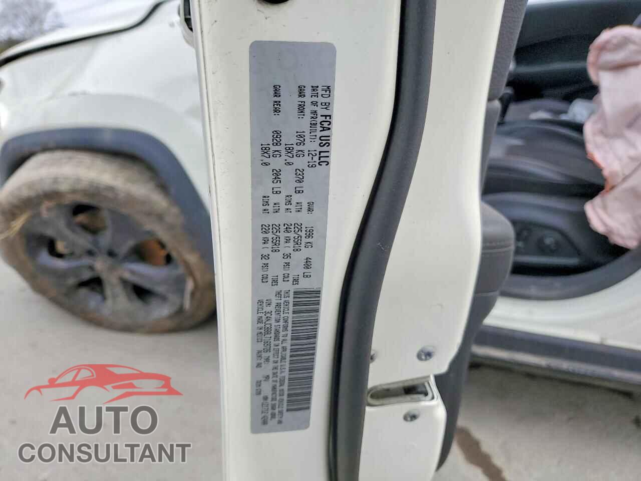 JEEP COMPASS 2020 - 3C4NJCBB8LT169726