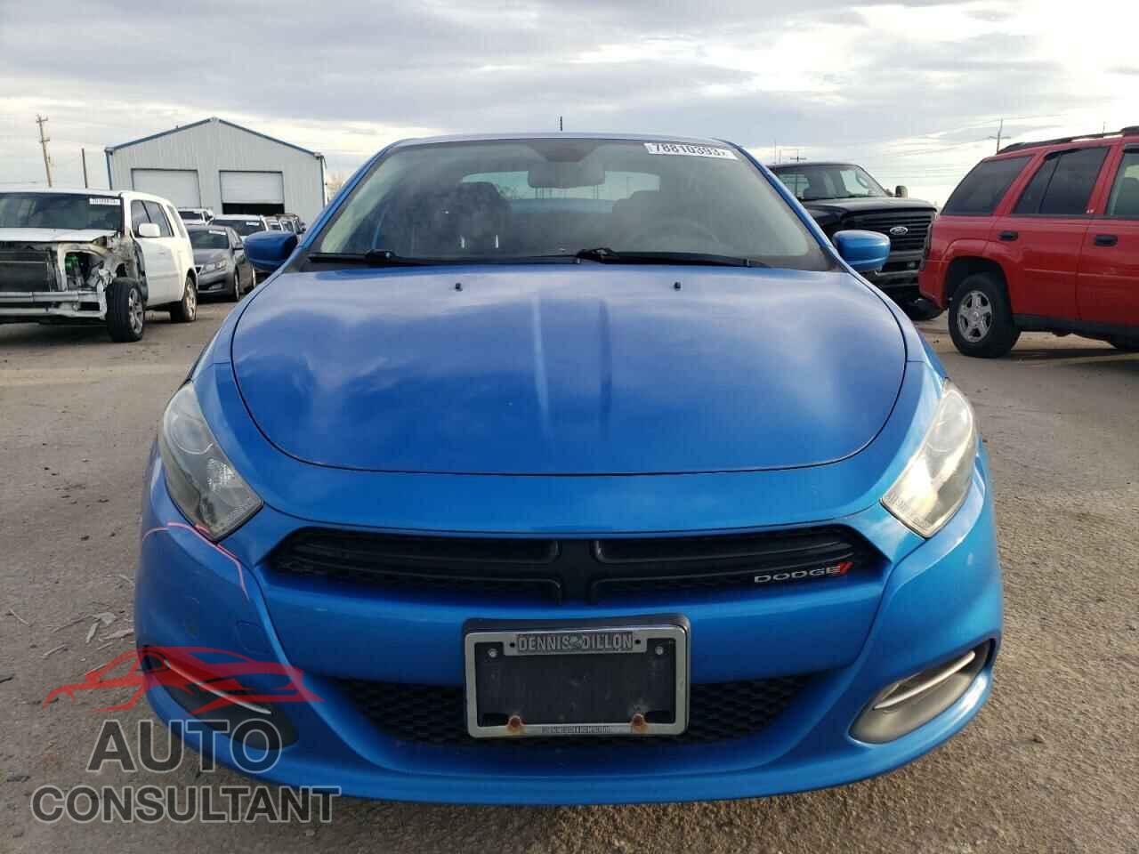 DODGE DART 2015 - 1C3CDFBB3FD278352