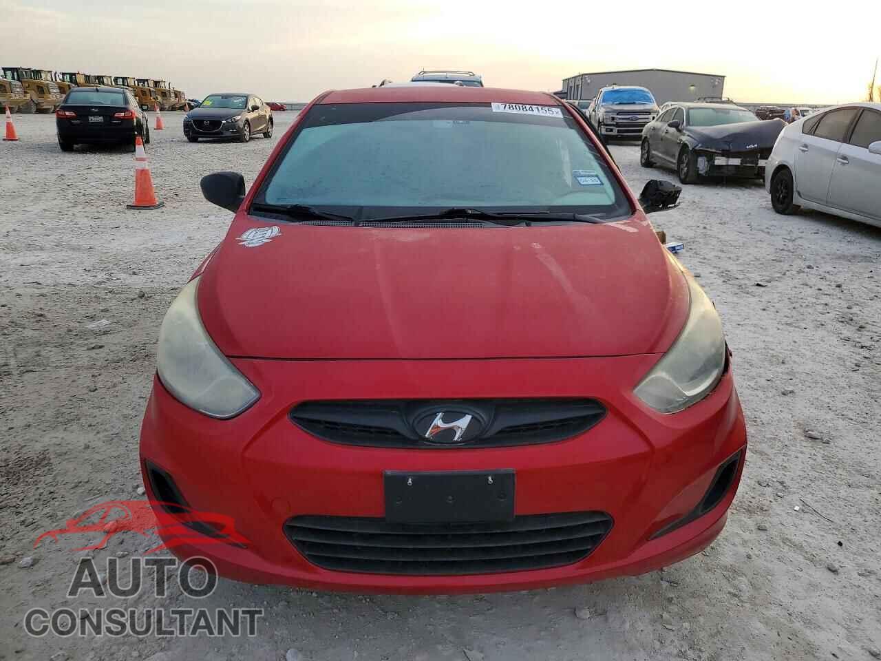 HYUNDAI ACCENT 2012 - KMHCT5AE2CU009903