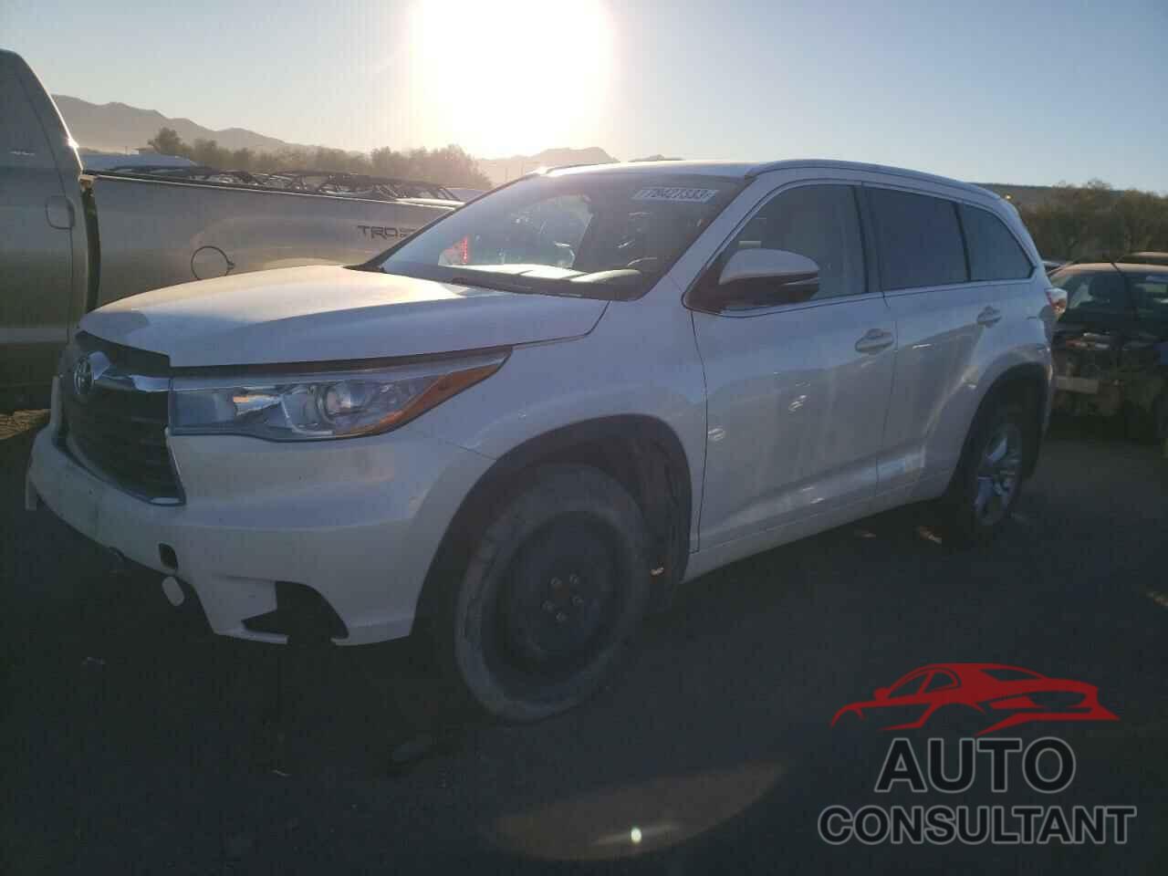 TOYOTA HIGHLANDER 2016 - 5TDDKRFH7GS247648