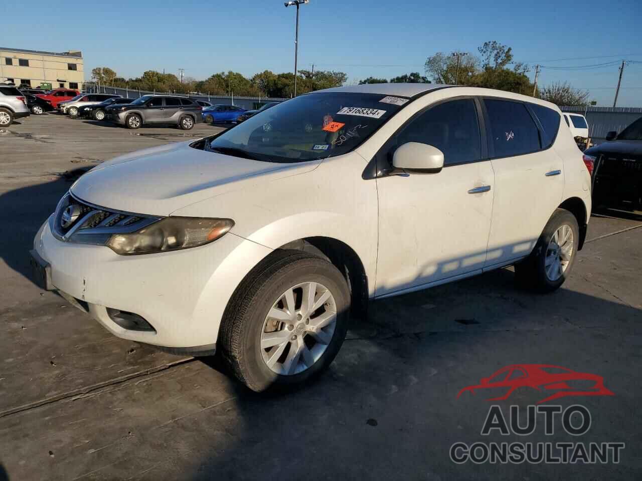 NISSAN MURANO 2012 - JN8AZ1MUXCW119015