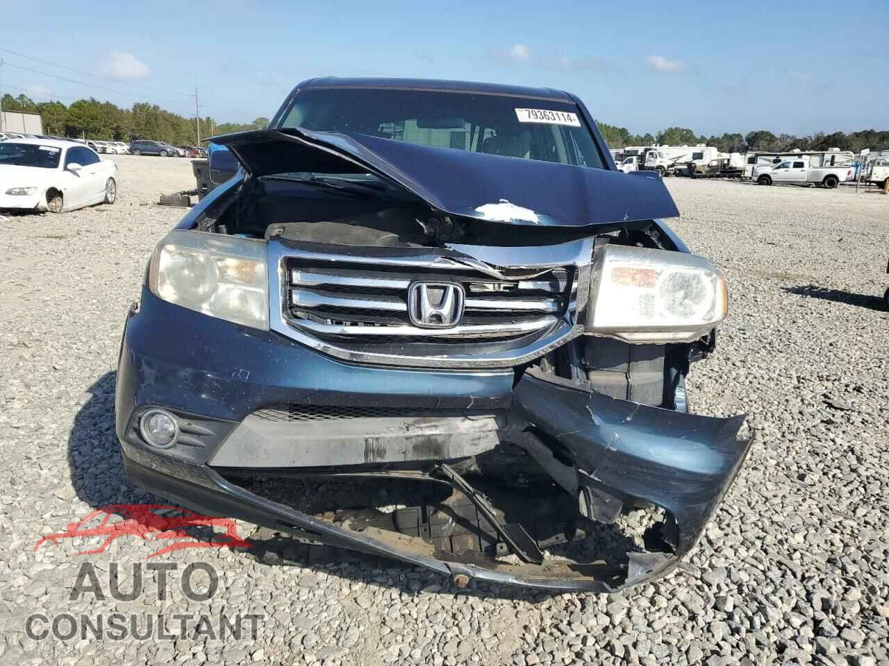 HONDA PILOT 2012 - 5FNYF3H48CB025406