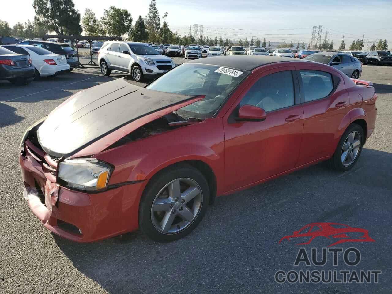 DODGE AVENGER 2013 - 1C3CDZCB7DN684481
