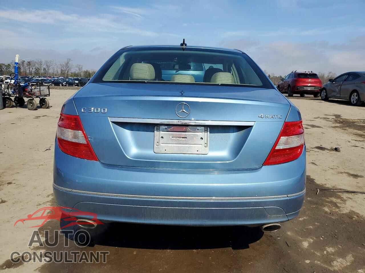 MERCEDES-BENZ C-CLASS 2010 - WDDGF8BB2AF436749