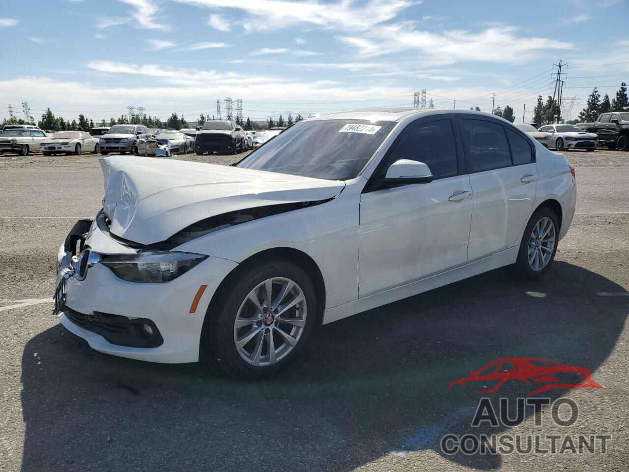 BMW 3 SERIES 2016 - WBA8E1G50GNT35345