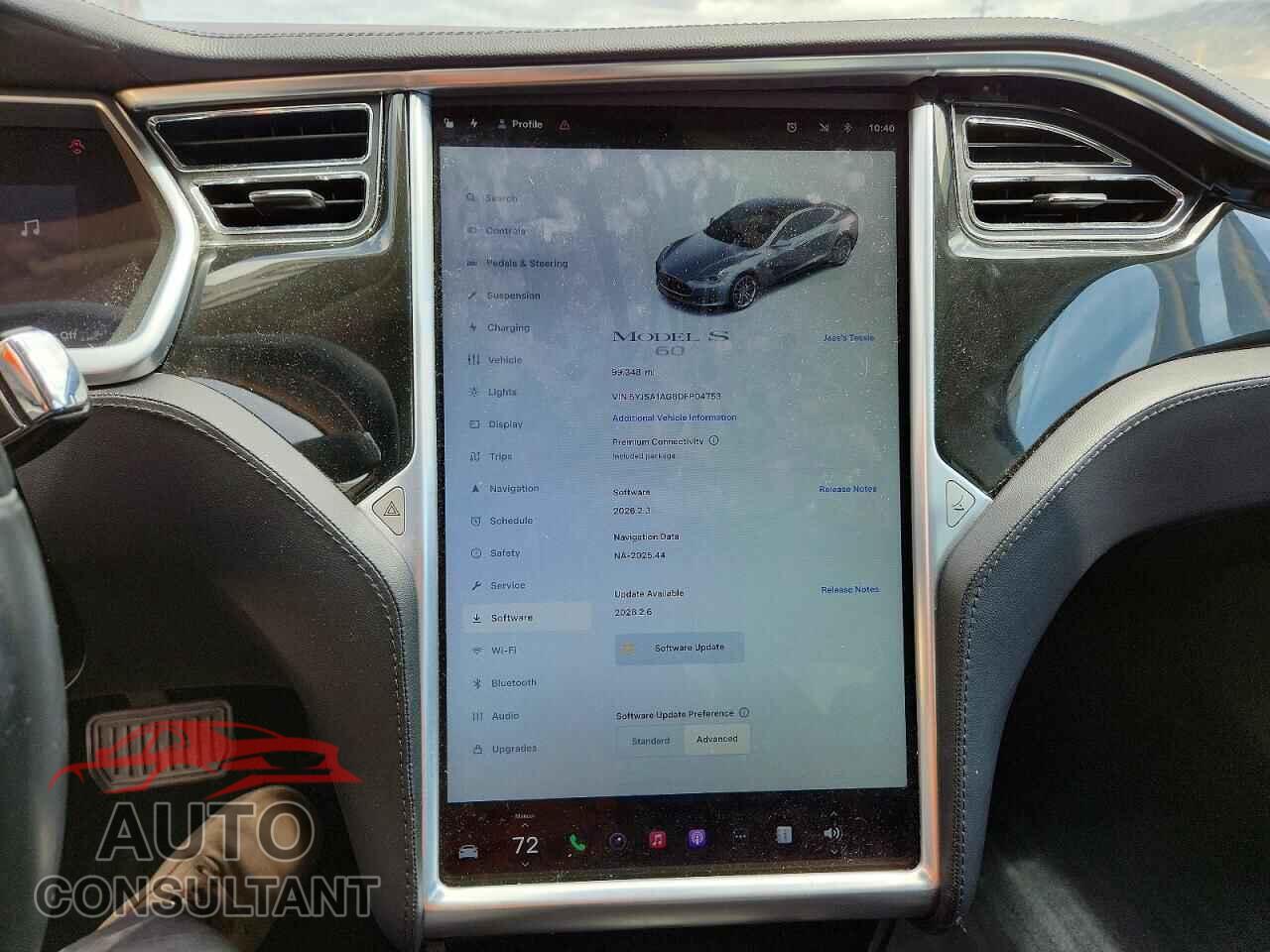 TESLA MODEL S 2013 - 5YJSA1AG8DFP04753